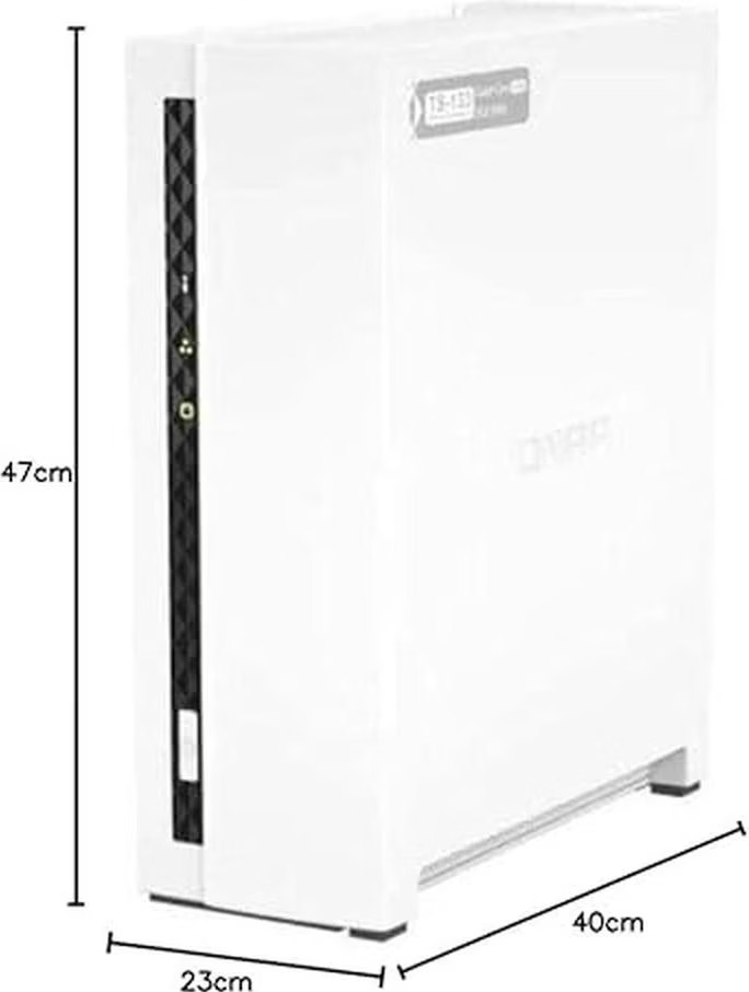 QNAP TS-133 right side