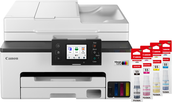 Canon MAXIFY GX2051 + 1 set extra inktflesjes Main Image