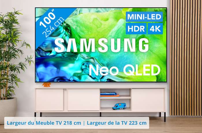 Samsung Neo QLED 100" QN80H (2026) visuel Coolblue 1
