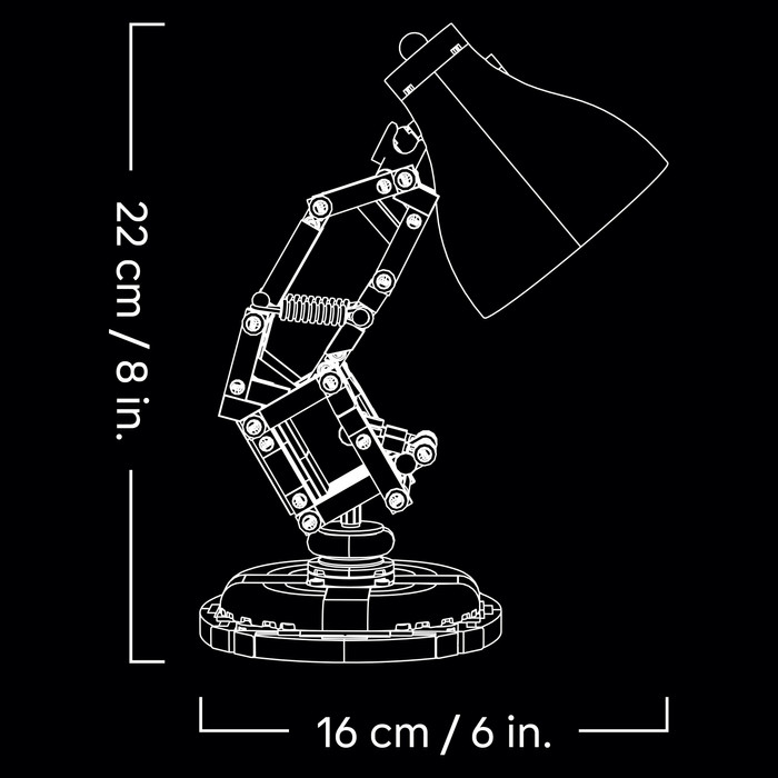 LEGO Ideas - Disney Pixar Luxo Jr. 21357 détail