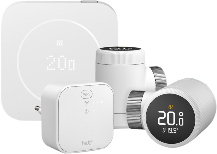 tado Bedrade Slimme Thermostaat X Multi Room Startpakket 2e Generatie (2 Radiatorknoppen) Main Image