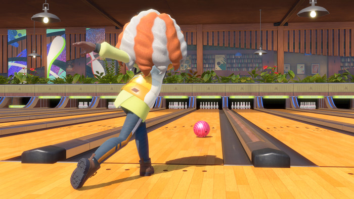 Nintendo Switch 2 + Nintendo Switch Sports Resort product in gebruik