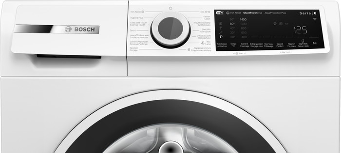 Bosch WGJ23403FG Iron Assist detail