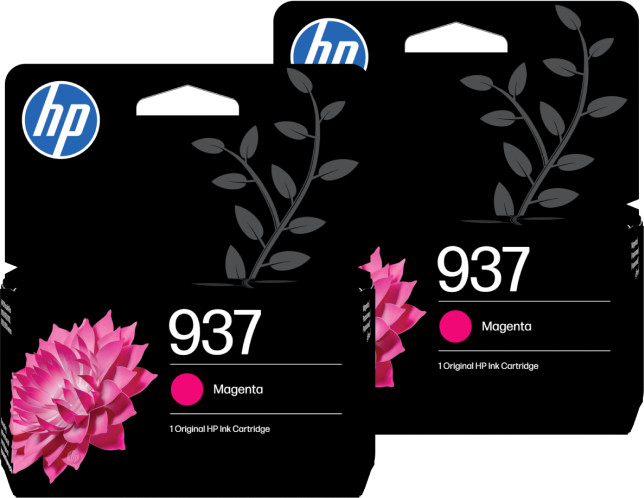 HP 937 Cartridge Magenta (2 units) Main Image