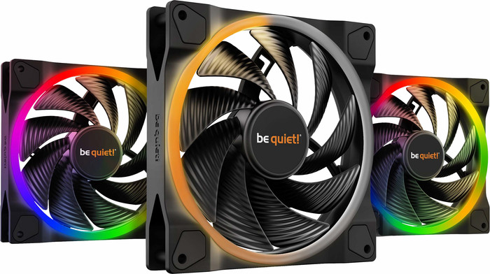 be quiet! LIGHT WINGS 140mm PWM - Triple Fan Pack Main Image