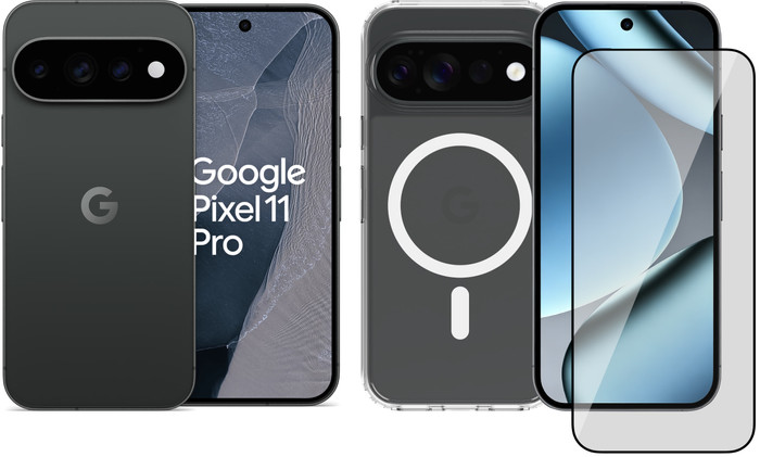 Google Pixel 11 Pro 256GB Zwart 5G + Accessoirepakket Main Image