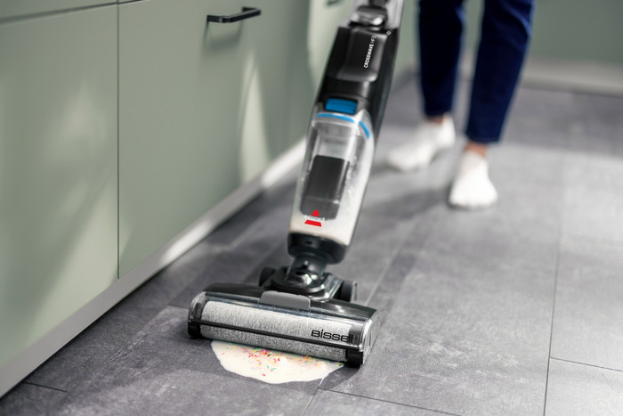 Bissell CrossWave HF2 Pro product in gebruik