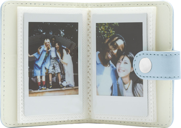 Fujifilm Instax Mini 13 Accessoire Kit Frost Blue voorkant