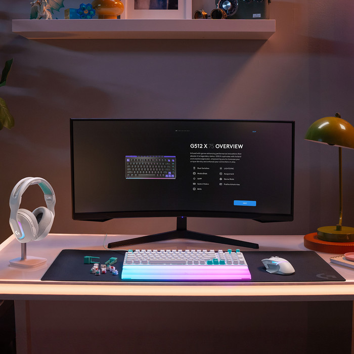 Logitech G512 X 98 Gaming Toetsenbord Azerty Wit visual leverancier
