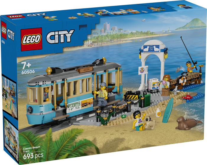 LEGO City - Le Tramway de Bord de Mer 60506 emballage