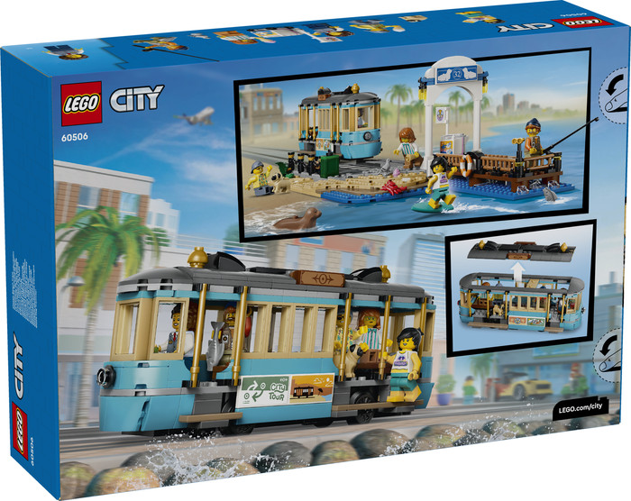 LEGO City - Le Tramway de Bord de Mer 60506 emballage