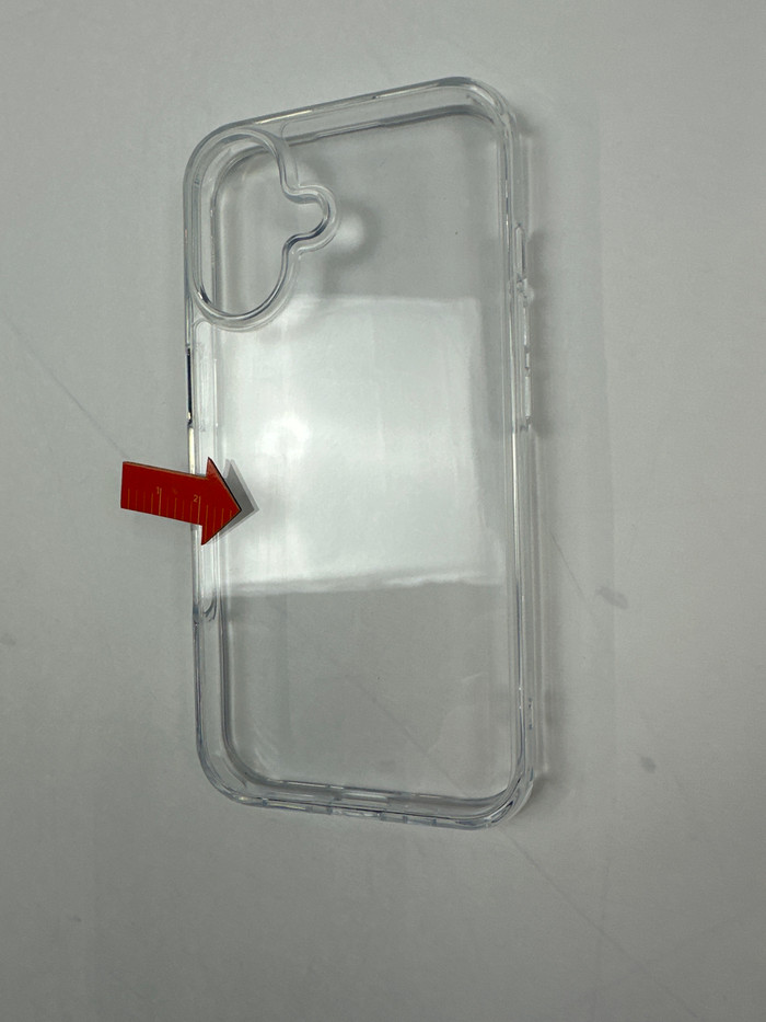 BlueBuilt Protective Back Cover iPhone 16 Plus Transparent 