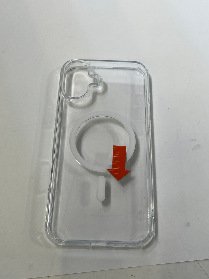 BlueBuilt Protective Back Cover avec MagSafe iPhone 16 Plus Transparent 