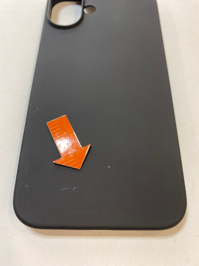 BlueBuilt Back Cover iPhone 16 Plus Zwart 