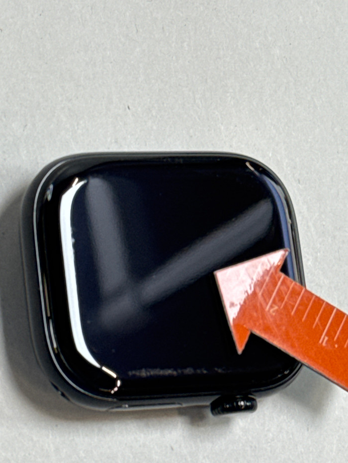 Apple Watch Series 11 46 mm Noir Bracelet Sport M/L 