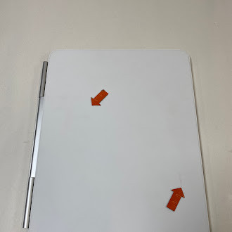 Apple Magic Keyboard iPad Pro 13 Pouces (2025/2024) AZERTY Blanc 