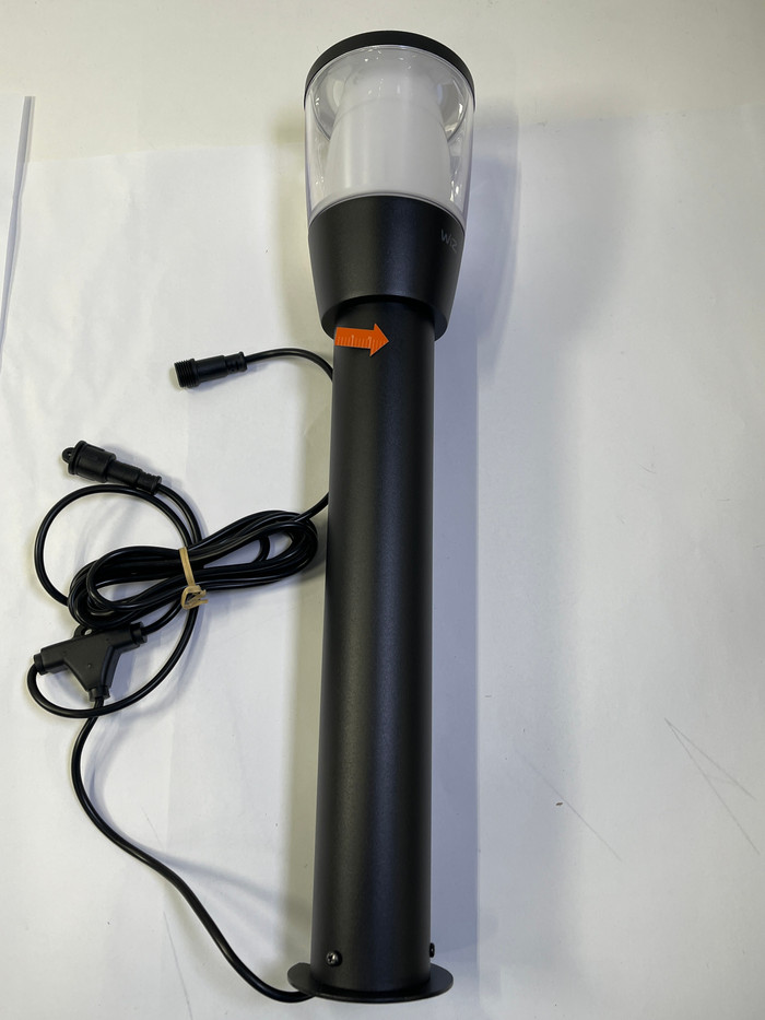 WiZ Elpas - Poteau de Jardin - Lumière Colorée et Blanche - Noir - Kit de Démarrage 