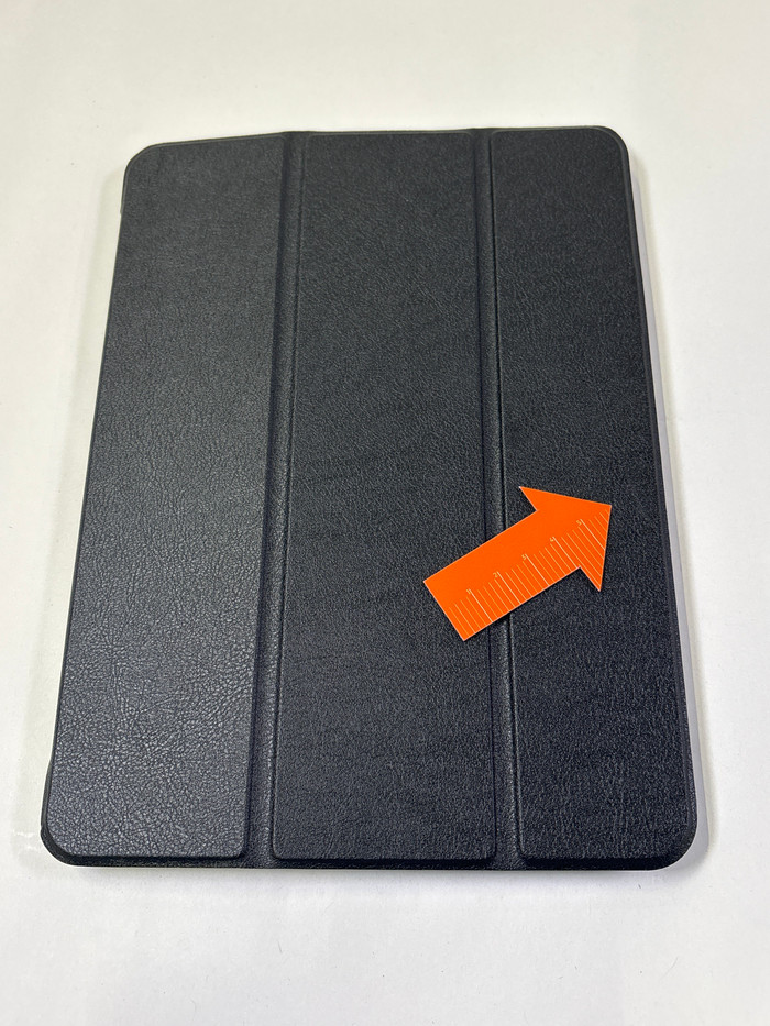 BlueBuilt Apple iPad Air 11 inches (2025/2024/2022/2020) Tri-Fold Book Case Black 