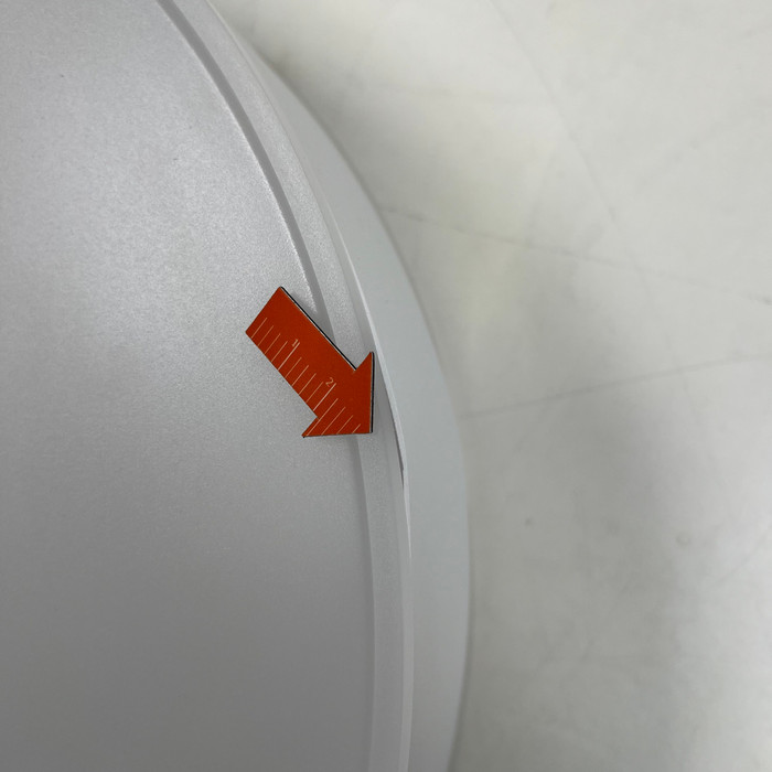 Philips Hue Devere M White Ambiance Plafonnier de Salle de Bains Blanc + Variateur 