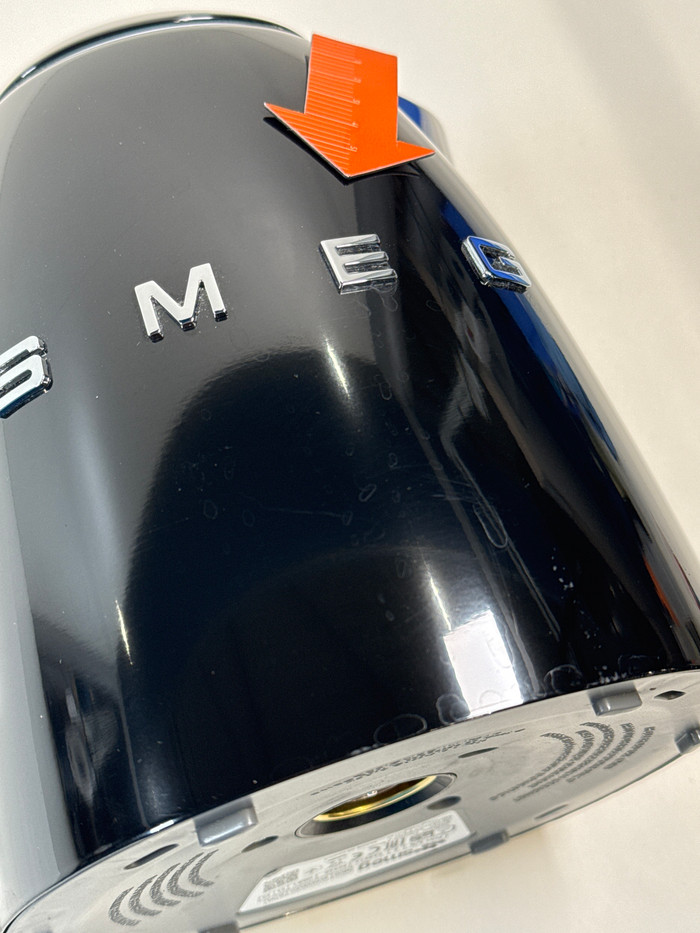 SMEG KLF03BLEU Zwart 