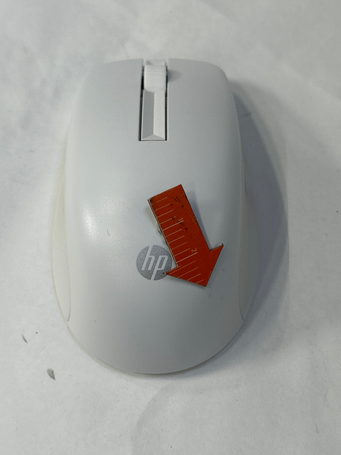 HP 650 Wireless Keyboard and Mouse Set White AZERTY 