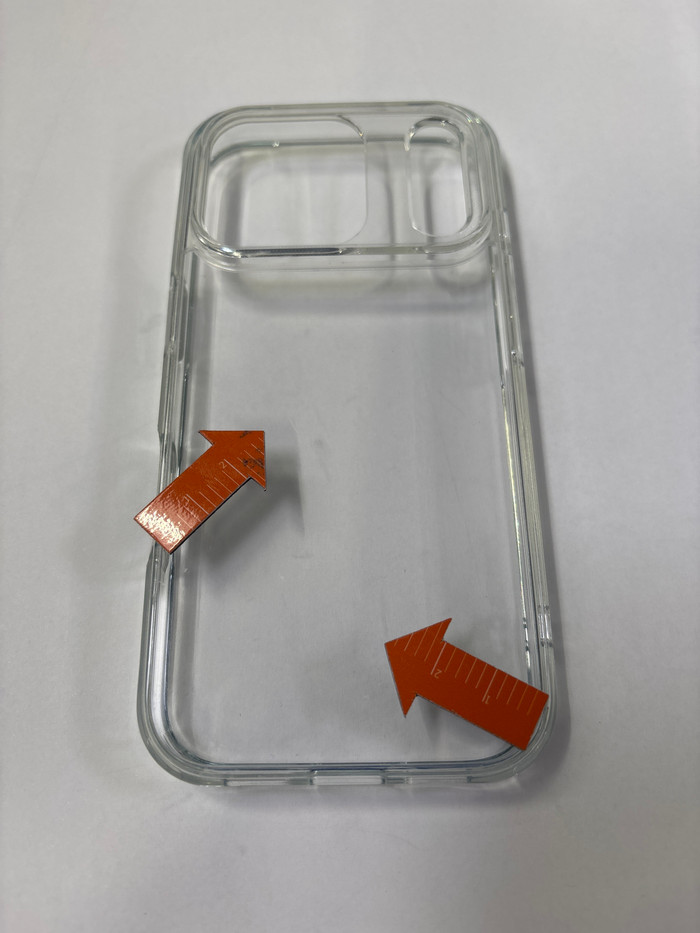 BlueBuilt Protective Back Cover iPhone 17 Pro Transparent 