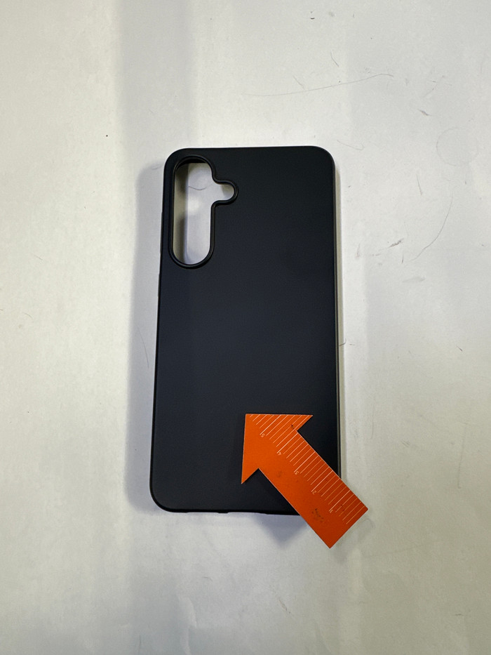 BlueBuilt Samsung Galaxy S25 Plus Back Cover Noir 