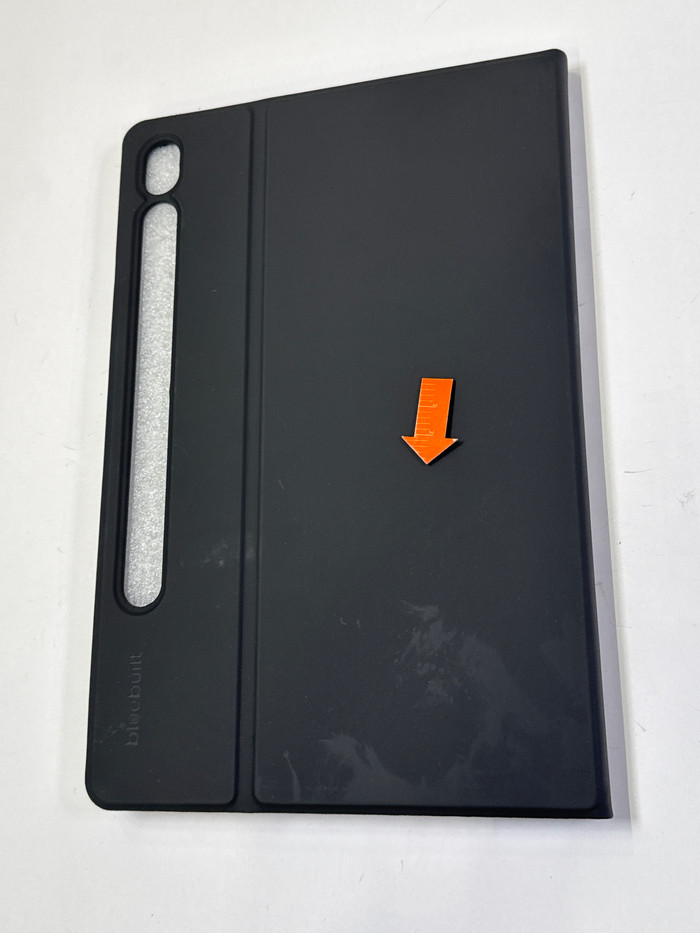 BlueBuilt Samsung Galaxy Tab S9/S9 FE/S10 FE/S10 Lite Book Case Noir 