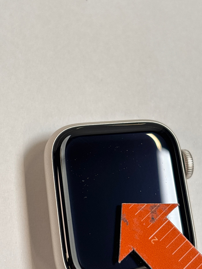 Apple Watch SE 3 40 mm Lumière Stellaire Bracelet Sport S/M 