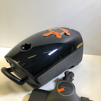 Miele Guard L1 AllFloor Parquet Obsidiaanzwart 