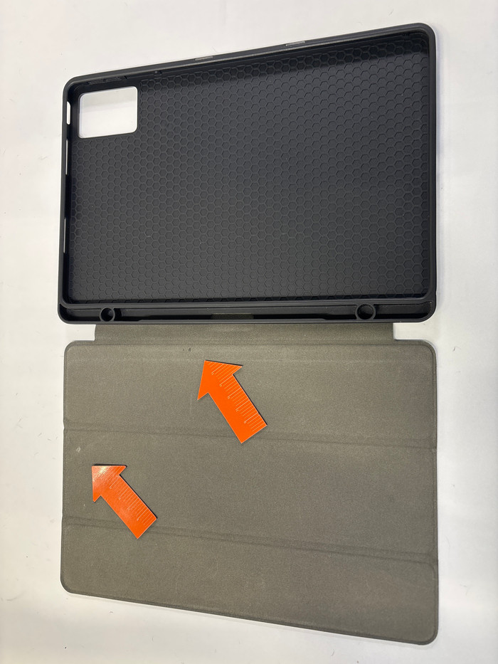 Just in Case Tri-Fold Lenovo Tab M11 Book Case Gris 