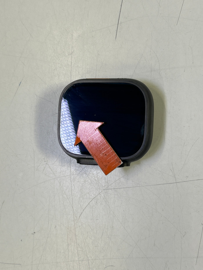 Apple Watch Ultra 2 4G 49mm Zwart Alpine Band Groen M 