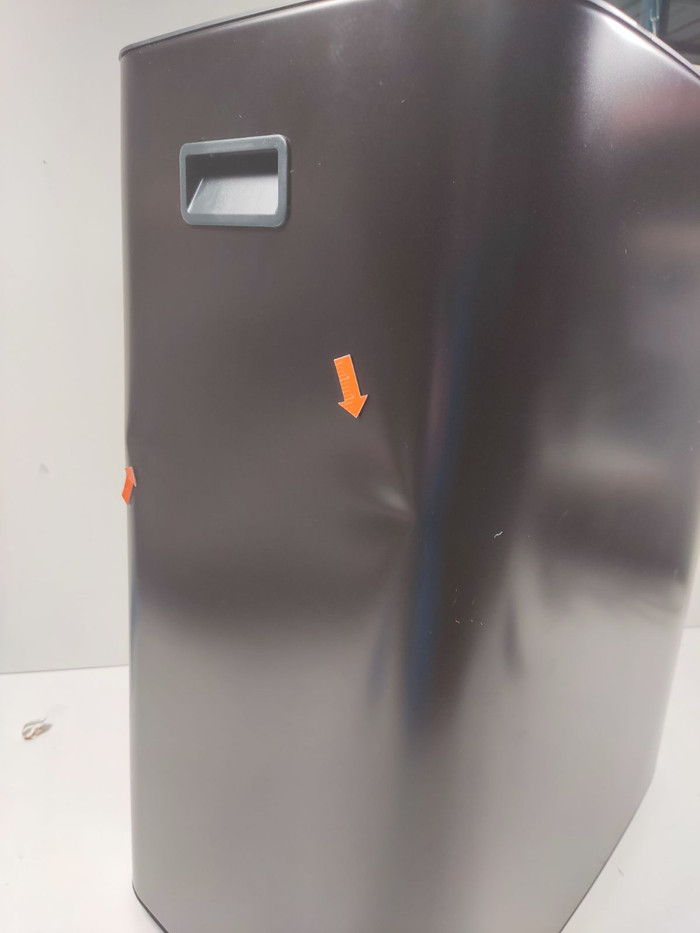 Brabantia Bo Pedal Bin 2 x 30 Litres Noir Mat