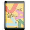 Just in Case Apple iPad (2021/2020) Screenprotector Glas