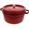 Staub Ronde Stoof-/Braadpan 28 cm Kersenrood