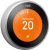 Google Nest Thermostat Argent
