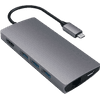 Satechi USB-C vers USB-A, Ethernet et HDMI Station d'Accueil Gris Sidéral