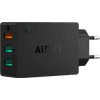 Aukey Chargeur avec Câble Micro USB 3 ports USB 18 W Quick Charge