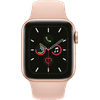 Apple Watch Series 5 40mm Goud Aluminium Roze Sportband