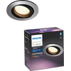 Philips Hue Centura Recessed Spot Light White & Color round aluminum