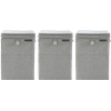 Brabantia 3 Laundry Boxes 35L - Gray