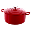 BK Bourgogne Braadpan 24 cm Chili Red