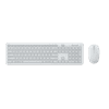 Microsoft Bluetooth Desktop Toetsenbord en Muis Wit AZERTY