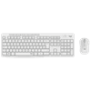 Logitech MK295 Wireless Keyboard and Mouse White AZERTY