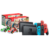 Mario Kart Live pakket - 2x Nintendo Switch Rood/Blauw + Mario en Luigi set