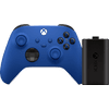 Xbox Series X & S Wireless Controller Blauw + Play and Charge Kit