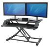 Fellowes Sit-Stand Workstation Black