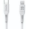 XtremeMac Câble USB-C vers Lightning 1,5 m Matière Synthétique Blanc