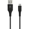 XtremeMac Usb A naar Micro Usb Kabel 2m Nylon Zwart