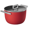 SMEG Kookpan 26 cm Rood